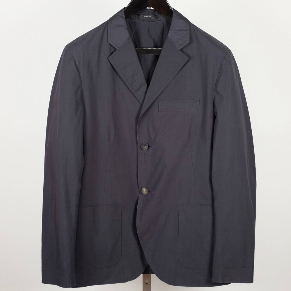 Jil Sander by Raf Simons 2012 reversible jacket blazer 48 US 38 navy lightweight